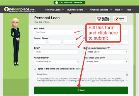 Loan Places Online Application